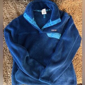 Patagonia Vibrant Blue Fleece Jacket